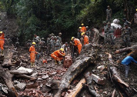 India landslides block trucks taking supplies to strife-torn Manipur ...