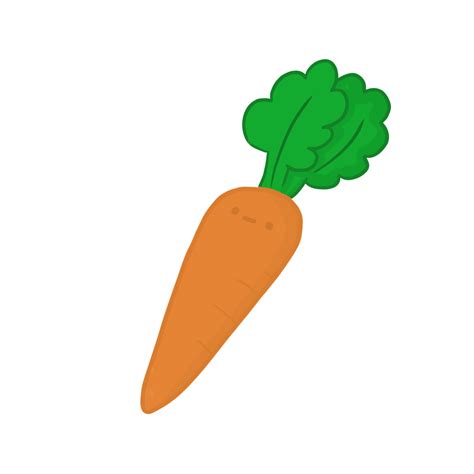 cute carrot vegetable 23225196 PNG