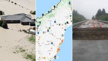 South Island weather chaos: Photos, video show torrential rain, flooding | Newshub