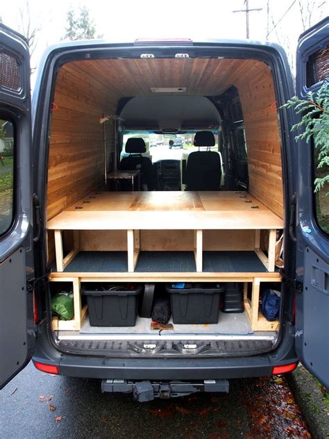 diy van bed ideas - Google Search | Camper van conversion diy, Sprinter ...