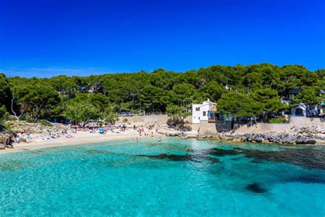 Cala Gat at Ratjada, Mallorca - Beautiful Beach and Coast Stock Photo - Image of paradise ...