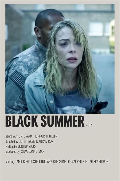 Black Summer Minimalist Poster #blacksummer Christine Lee, Jamie King, Summer Minimalist ...