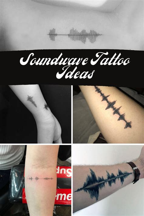 Soundwave Tattoo Ideas + How They Work - TattooGlee Voice Tattoo, Song ...