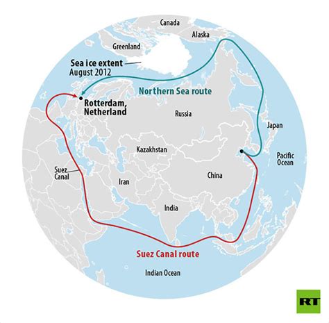 Russian LNG tanker navigates Arctic sea route in record 6.5 days — RT ...