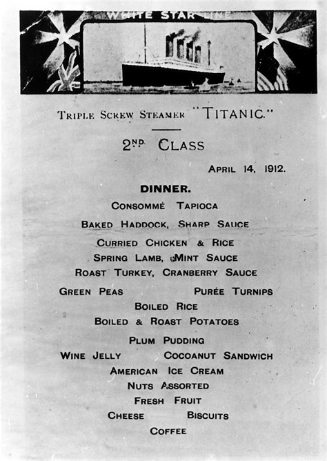 The Unbelievable Food That Was Served Aboard RMS Titanic | The Vintage News