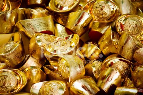 Chinese Gold Ingot stock photos - FreeImages.com