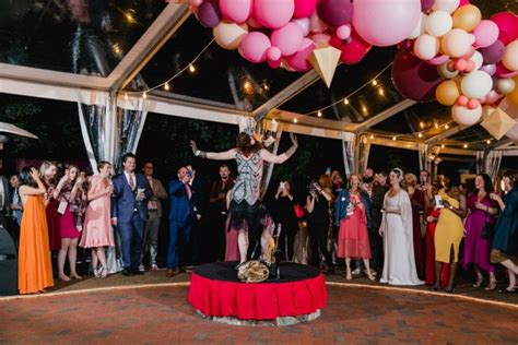 A New Hope Couple Pulled Off a Full-Blown Circus Wedding in Their Backyard - Philadelphia Magazine