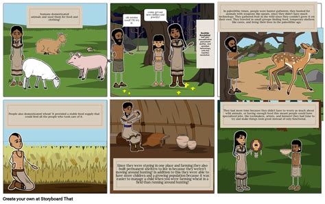 neolithic revolution Storyboard por 827eabd7