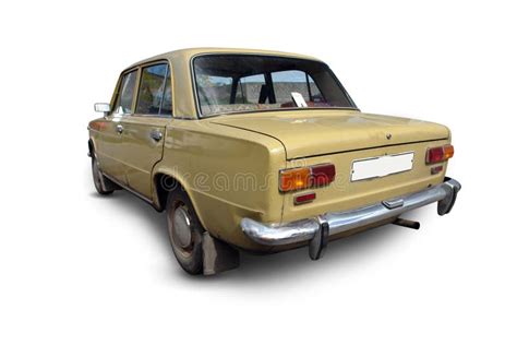 Old Russian Car stock photo. Image of steel, glass, wreck - 4972168