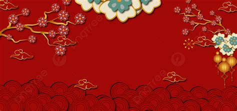 Red Color Happy Chinese New Year Background, Chinese New Year, Happy ...