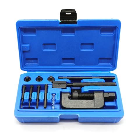 LumiParty Motorcycle Bike Chain Breaker Splitter Riveting Tool Repair Tools Set The tool ...