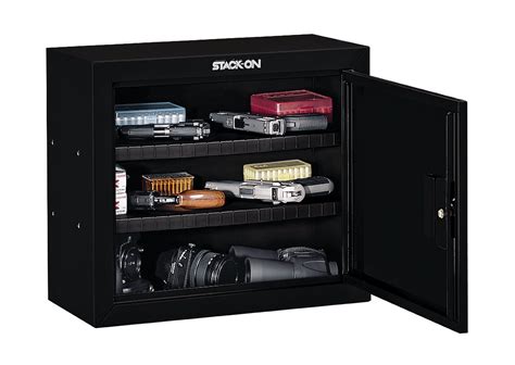 Stack-On GCB-900 Steel Pistol/Ammo Cabinet, Black | eBay