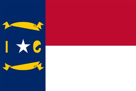 North Carolina flag color codes