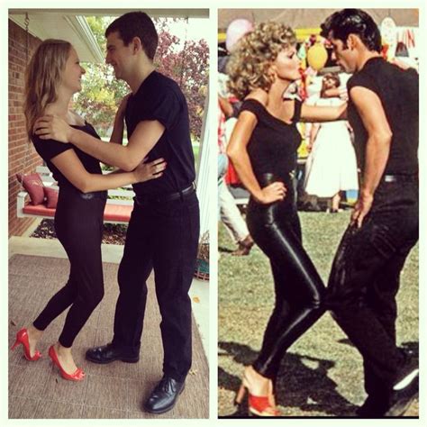 Couples Halloween costume...Danny and Sandy from Grease. | Couples costumes, Greece halloween ...