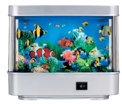 Rotating Ocean Aquarium Picture Motion Moving Lamp Night Light AL1211 ...