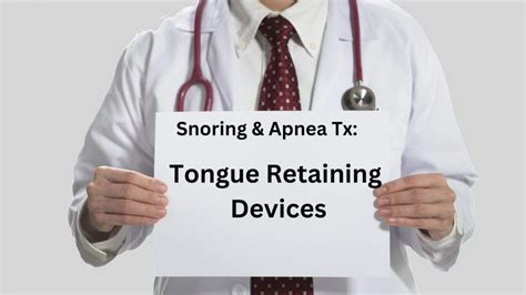 Snoring and Apnea Treatment: Exploring Aveo Tongue Stabilizing Devices - My Sleep Device