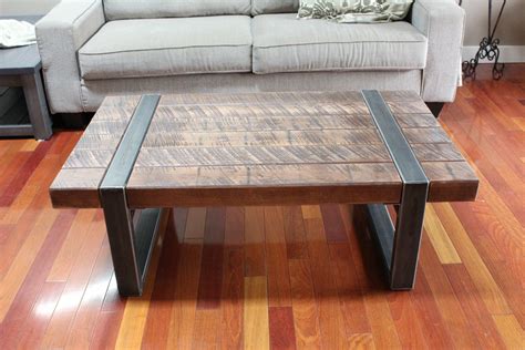 Rustic coffee table | Rustic industrial coffee table, Coffee table wood, Industrial coffee table