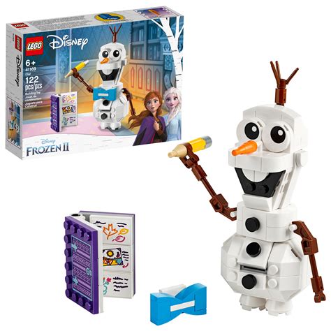 LEGO Disney Frozen II Olaf 41169 Olaf Snowman Toy Figure Building Kit - Walmart.com