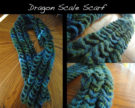 Dragon Scale Scarf by quirkyhime on DeviantArt