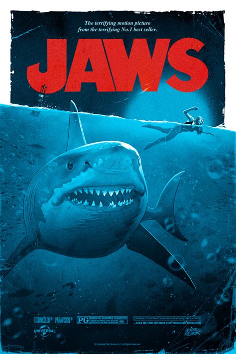 Jaws Movie Poster 1975