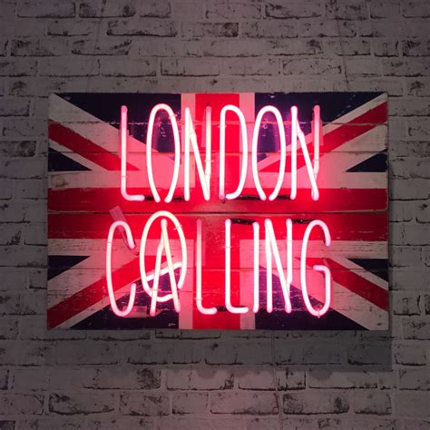 Illuminati-London Calling-Original Hand Blown Neon – Reload Gallery