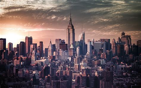 HD wallpaper: Empire State Building, New York, New York City, cityscape ...