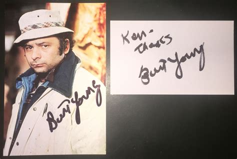 Burt Young | Signed: To Ken