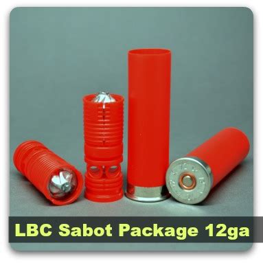 LBC Sabot Slug 12ga (25/pak)-ballisticproducts.com