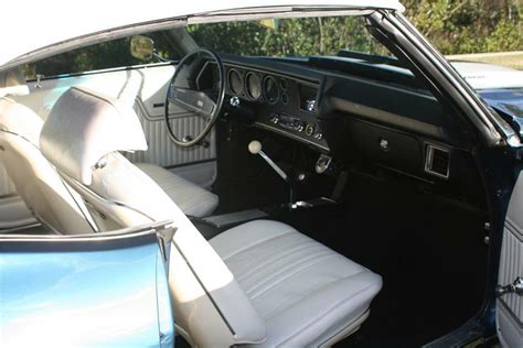 1970 Chevelle Convertible Interior