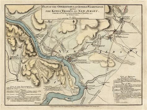 Battle of Trenton, Revolutionary War Map | Battlemaps.us