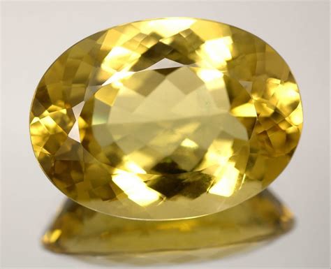 Oval Golden Beryl Gemstone, For Jewelry and Astrology, 1 Carat at Rs 50/carat in Bengaluru