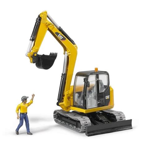 Bruder Mini Excavator with Worker | Jadrem Toys