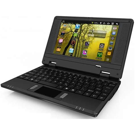 Cheap 7 inch Mini slim dual core ultrabook laptop computer VIA8850 1.5GHZ 4GB WIFI Android4 ...