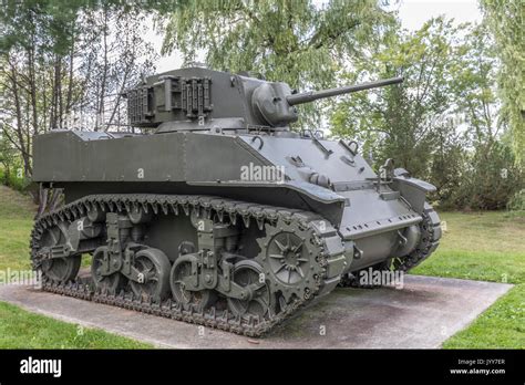 US M5A1 Stuart Light Tank Stock Photo - Alamy