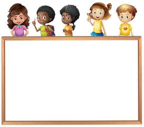 Free Vector | Children and board