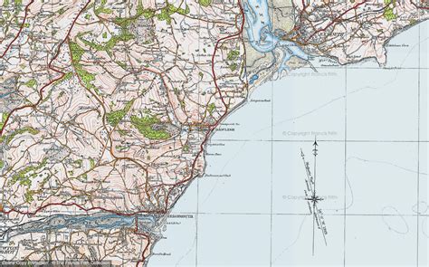 Historic Ordnance Survey Map of Dawlish, 1919