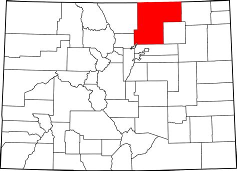 Weld County Boundary Map - Aurlie Philippa