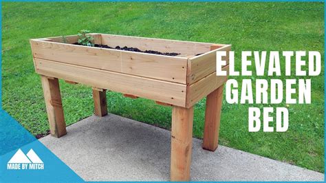 DIY Elevated Garden Bed - YouTube