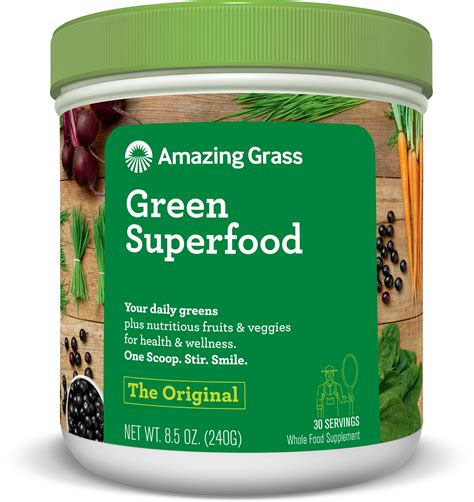 Amazing grass green superfood powder, original, 30 servings - Walmart.com