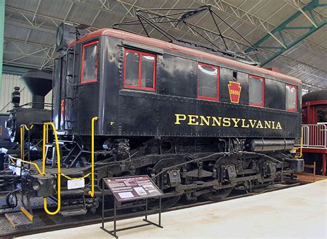 PRR electric locomotive 5690 at the Railroad Museum of Pennsylvania