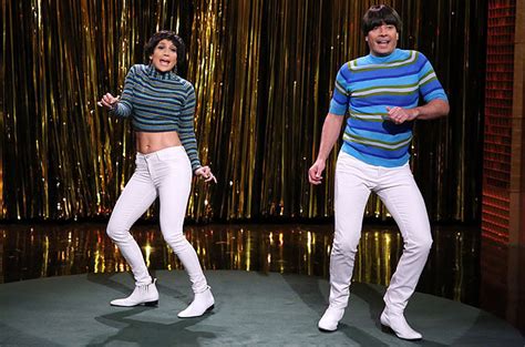 Jennifer Lopez Performs 'Tight Pants' Song With Jimmy Fallon (Video)