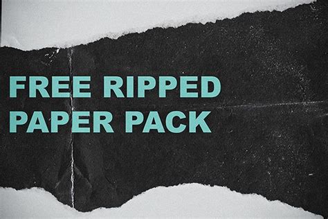 Free Ripped Paper Pack | Free paper texture, Paper pack, Paper texture