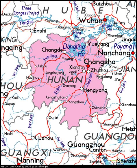 hunan China Map, Hunan, Journal, Places, Lugares