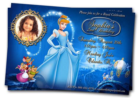 7 Best Images of Cinderella Birthday Invitations Printable - Cinderella ...