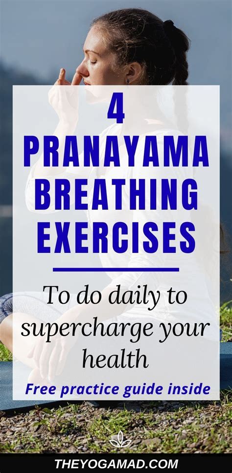 (Free Guide) 4 Pranayama Breathing Techniques to Practise for Your Morning Routine ...