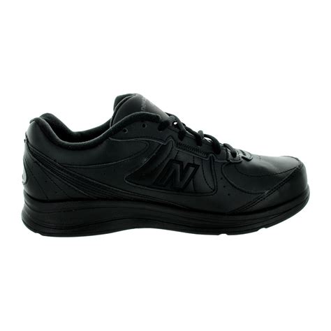 New Balance Men's 577 2E Wide Black Casual Shoe