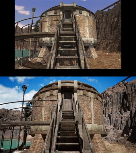 Riven remake screenshot comparisons! : r/myst