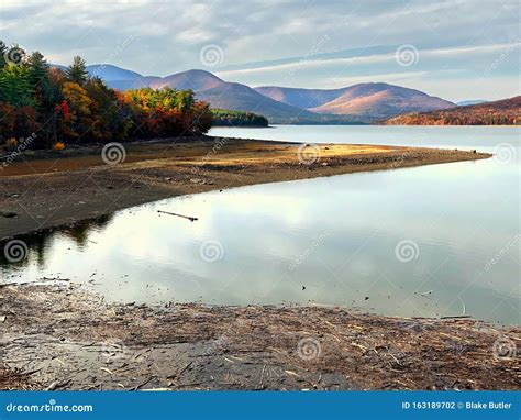 Autumn on the reservoir stock photo. Image of reservoir - 163189702