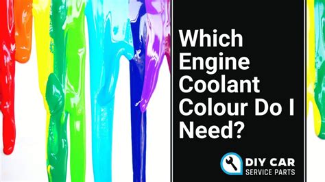 Coolant Colour Chart