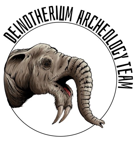 ArtStation - Deinotherium Archeology team T-Shirt